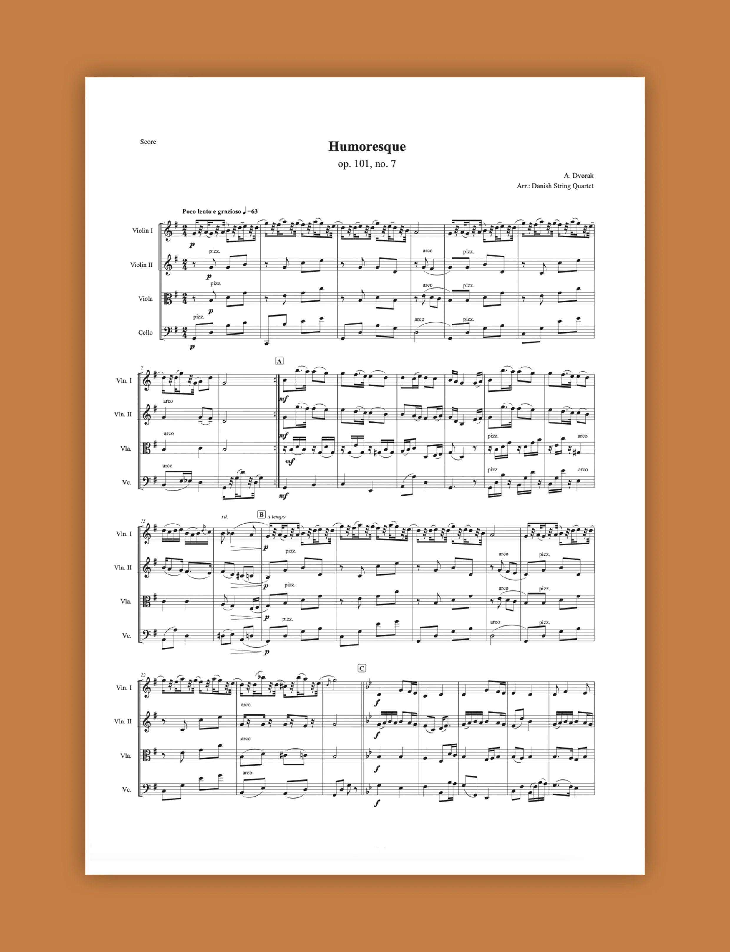 Classical — Sheet music — DSQ SHOP